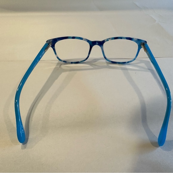 Lilly Pulitzer Kids Dossie Prescription Glasses Frame Fun Blue Tortoise Shell - Picture 4 of 7